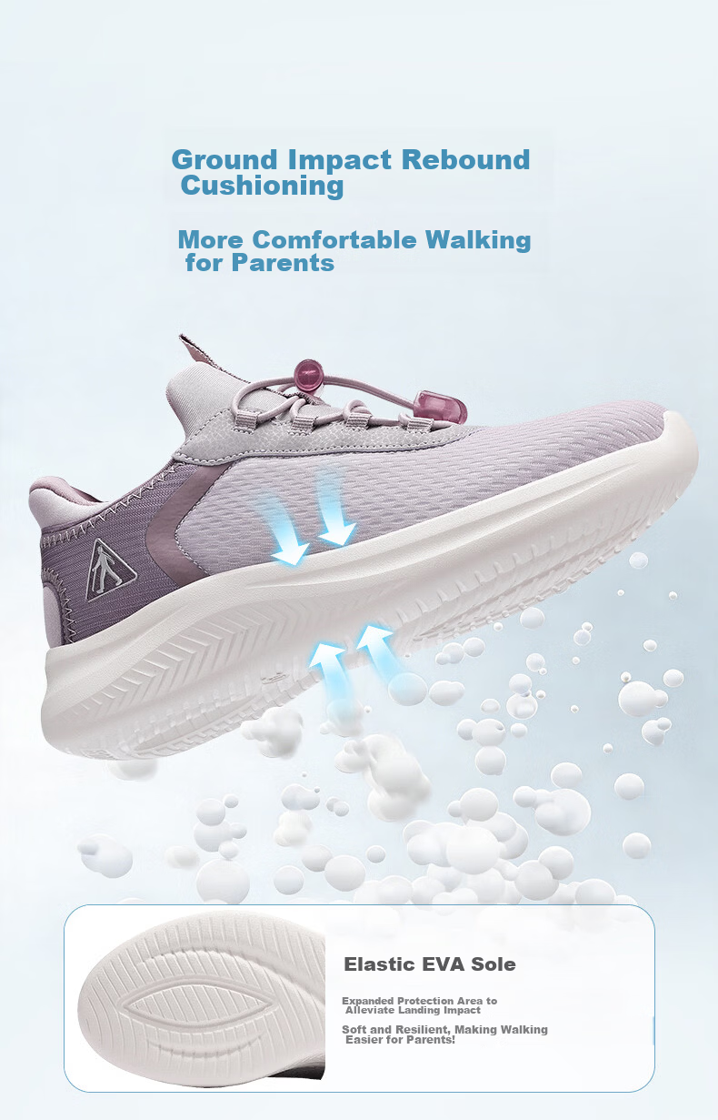 Zulijian Summer New Slip-On Non-Bending Anti-Slip Comfortable Breathable Walking Shoes for Mom Black Size 35 8