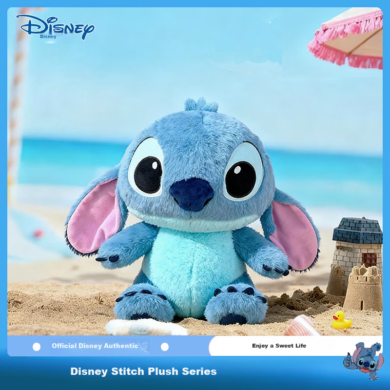 Disney Stitch Plush Toy Doll Pillow Birthday Children's Day Gift for Boys and Girls