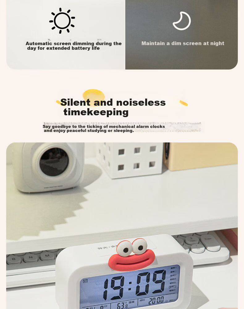 Class 3 Grade 2 Early Education Smart Alarm Clock Children's Voice Time Manager Early Learning Toy 8