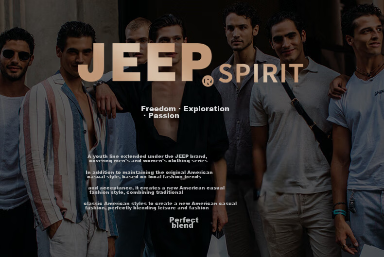 JEEP SPIRIT Men's Spring Casual Crew Neck Long Sleeve Pullover Sweatshirt L 21