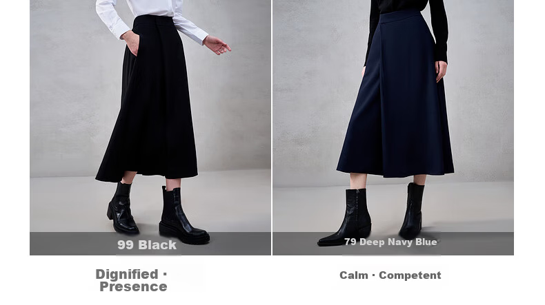 G2000 Women's High-Waist Versatile Casual Skirt-Pants with Multi-Directional Stretch, Spring-Summer Mall Edition 22