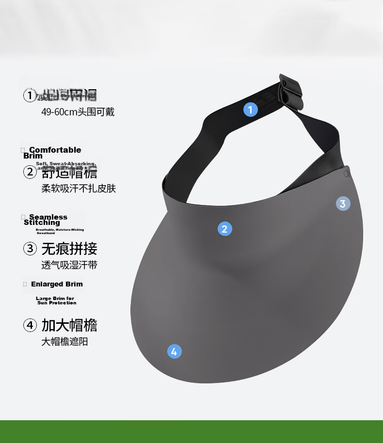 Baishangyite Sunscreen Full Face Mask Mosquito-proof Balaclava UV Protection Women's Summer Cycling Face Cover 2-Pack 4