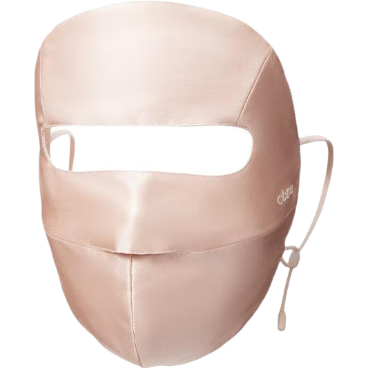 OBSU Japan OBSU Sunscreen Face Mask Neck Protector Lightweight Summer Sunshade UPF50+ Sakura Pink