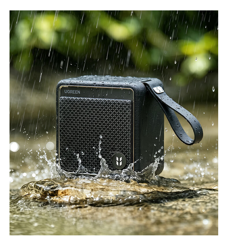 UGREEN M3 Bluetooth Speaker【New Release】20W High Power Outdoor Camping Portable Waterproof Bass Wireless Bluetooth Ambient Light HiFi Stereo Surround Sound 22