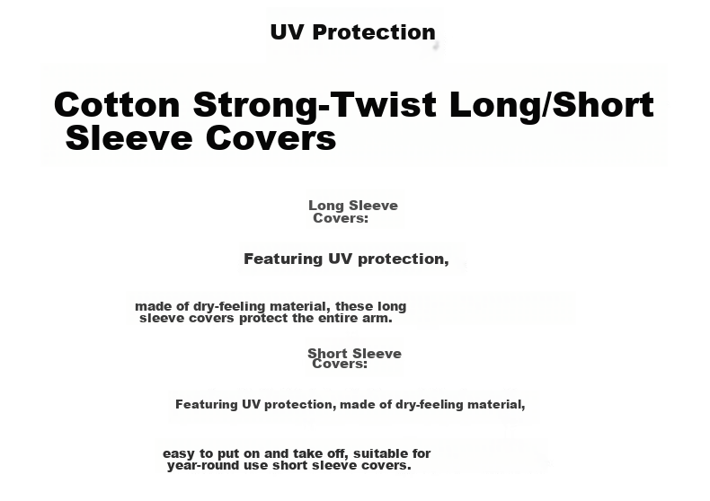 MUJI UV Protection Cotton Strong Twist Long Sleeve Cover Gray 9.5×60cm 1
