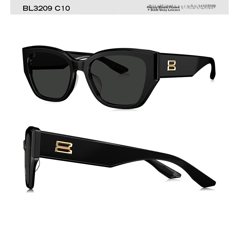 BOLON Bolon Eyewear 26 New Ding Yuxi Cat Eye Trendy Polarized Sunglasses for Women and Men BL3309A13 23