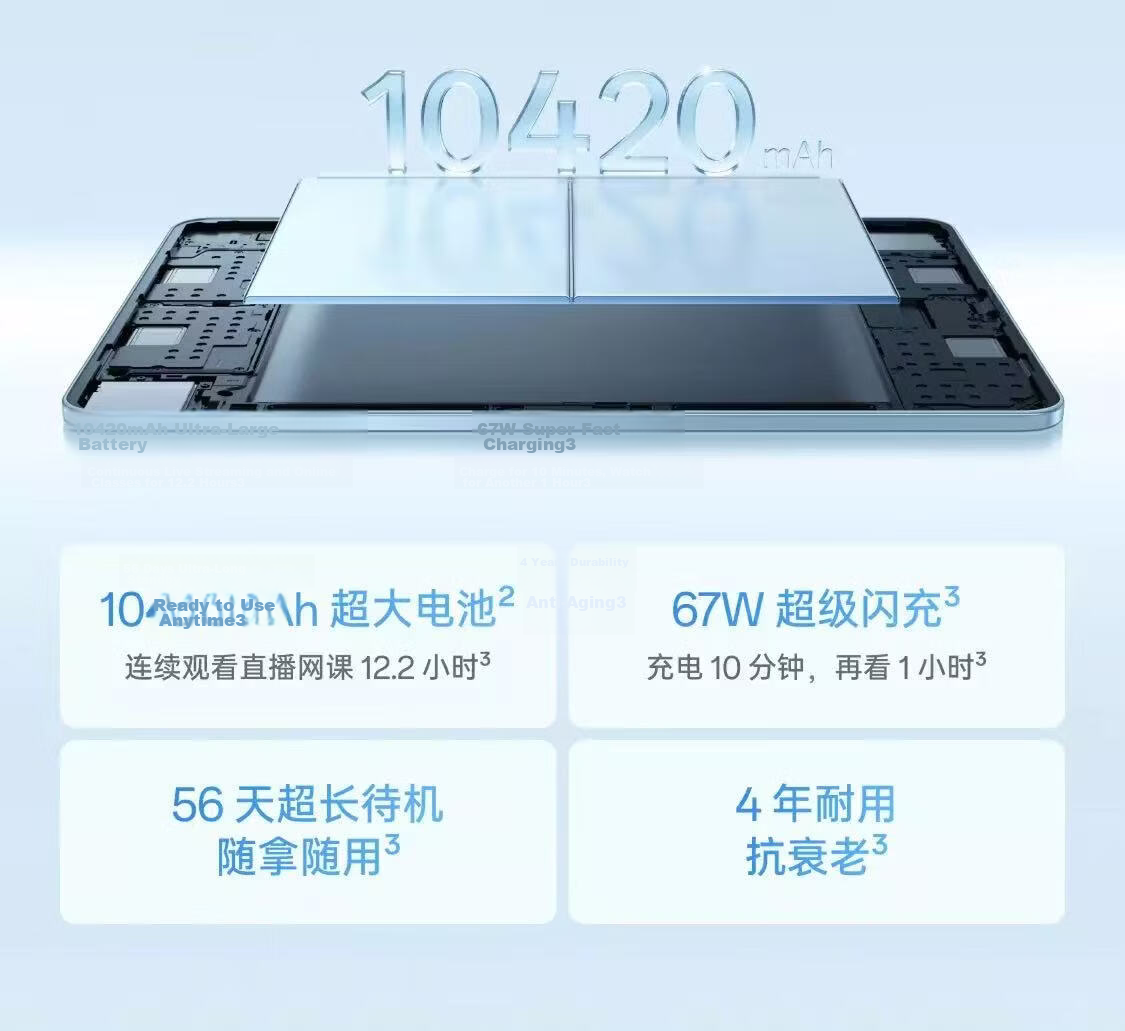 OPPO Pad 6 512GB 16GB Star Silver WiFi Version OPD2601 CN【JVMD】 10