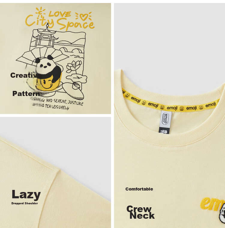 Semir Mall Edition | emoji™ Collaboration Series Women's Summer Printed Short Sleeve T-Shirt 2026 Clothing 101326100023 15