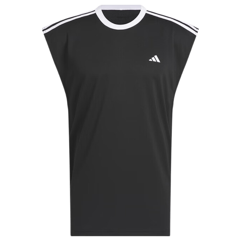 Adidas Men's Summer Quick-Dry Basketball Sleeveless Round Neck Tank Top IW6672