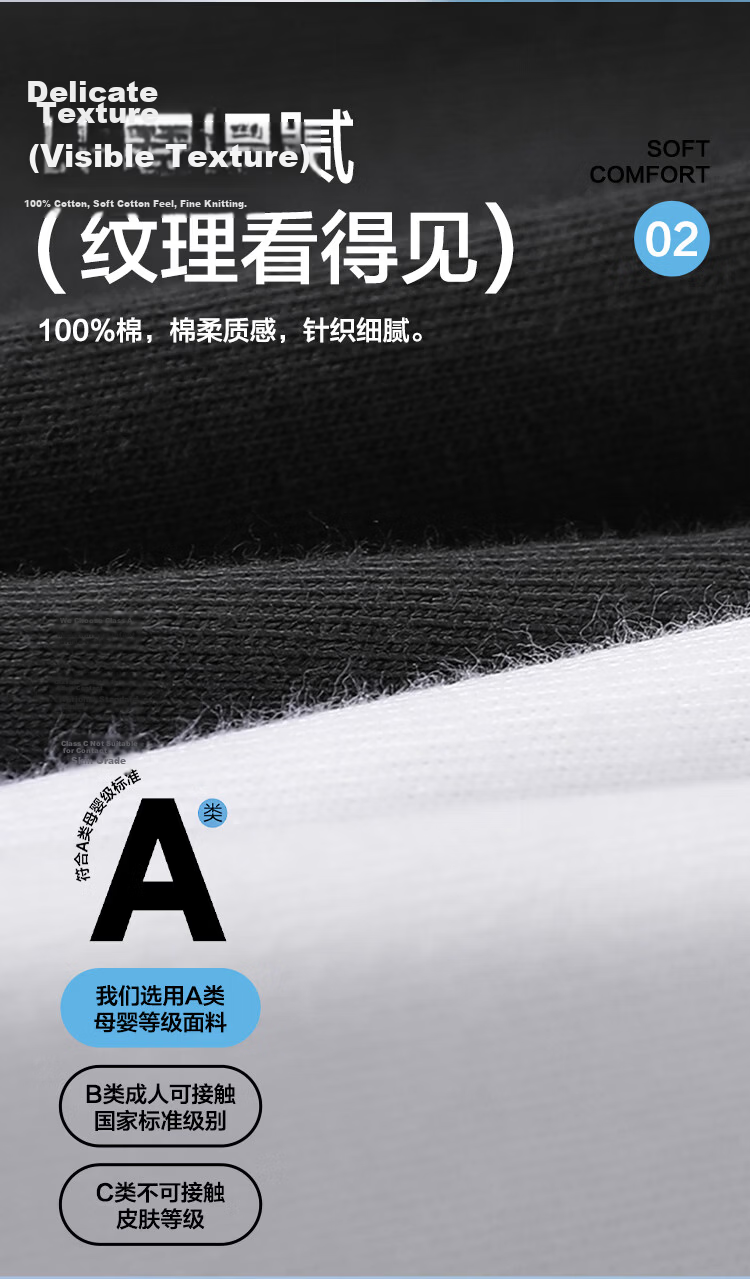 Hodo Men's Vest 10A Antibacterial Class A Pure Cotton Breathable Sweat-Absorbing Loose Fashion Simple Round Neck Versatile Vest 3-Pack 3