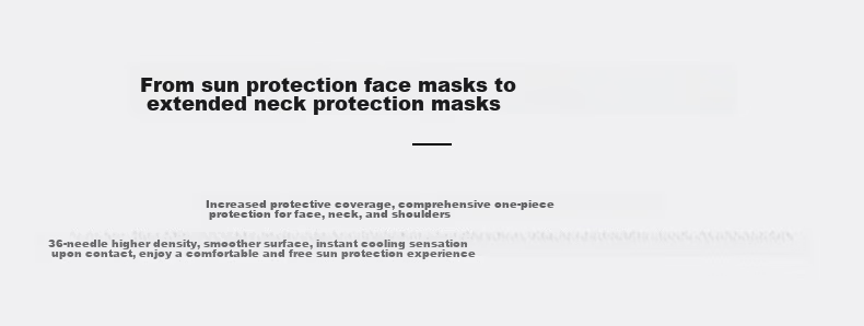 MISSION UV Ice Silk Sunscreen Face Mask Men's Cycling Summer UV Protection Neck Cover Full Face Breathable Sun Protection Mask 2