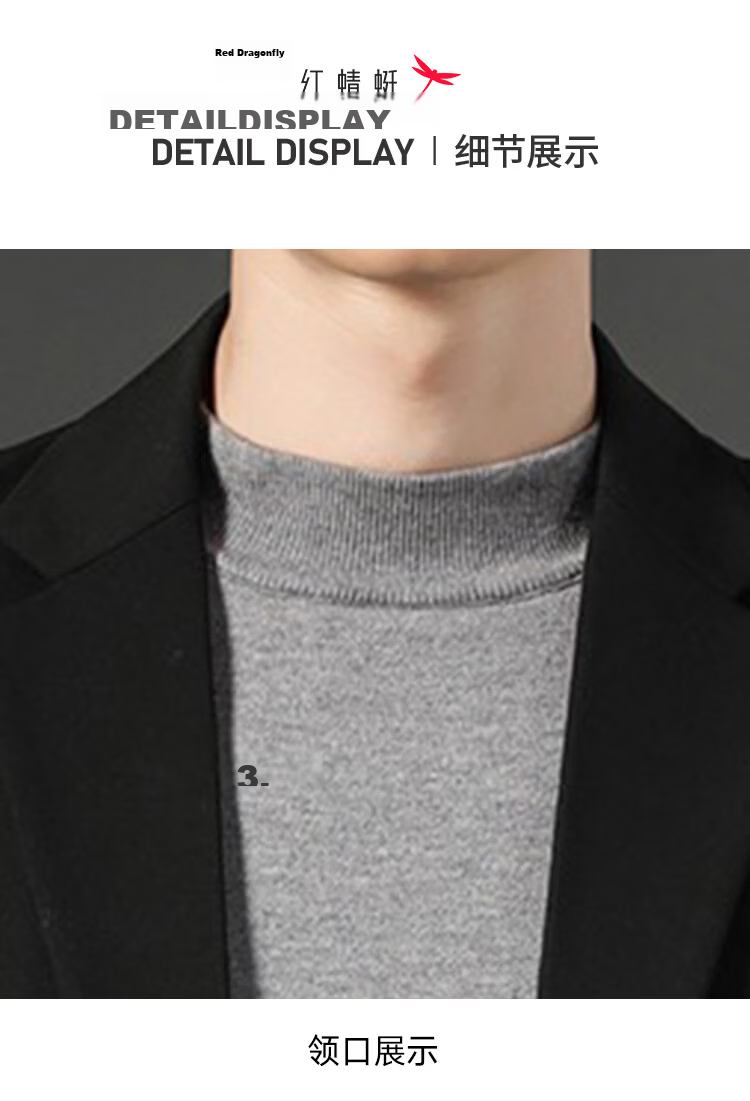 RED DRAGONFLY Men's Autumn Winter Slim Fit Business Formal Suit Two-Piece Black Blazer 2XL 19