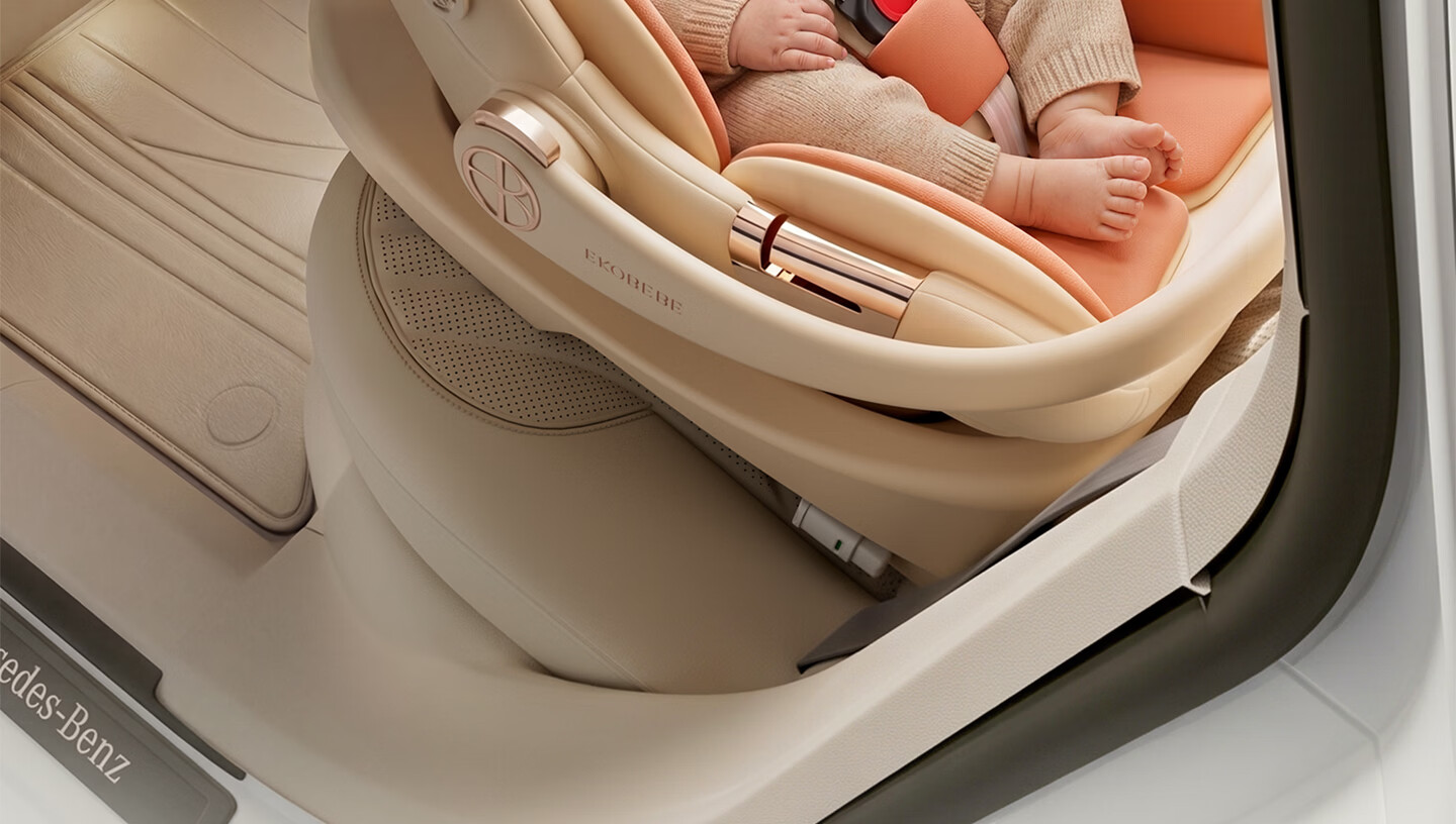 Ekobebe Newborn Infant Carrycot Child Safety Car Seat Baby Portable Car Use Cheese Brown [New National Standard] 15