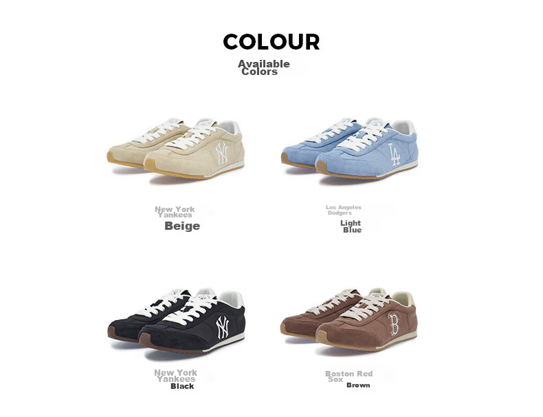 MLB Shoes TWS Korean Sweet Cool Style Thin Sole Sneakers 26 New Model 3ACVWL16N-50BGS-240 5
