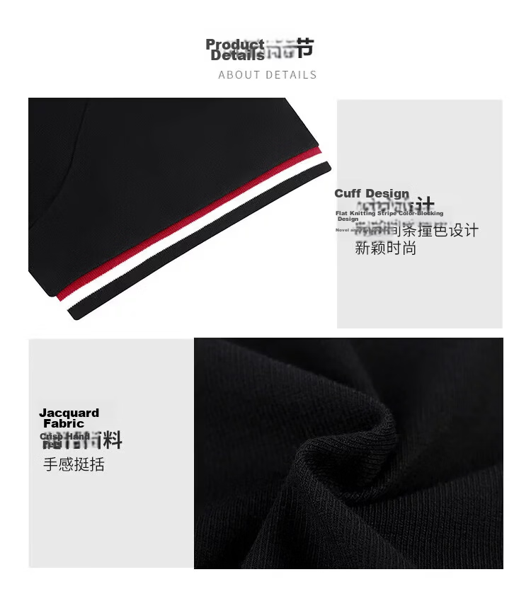 LI-NING Men's Summer Lightweight Breathable Comfortable Short Sleeve Sports T-Shirt Fashion Casual Versatile Business Style Polo Shirt 7
