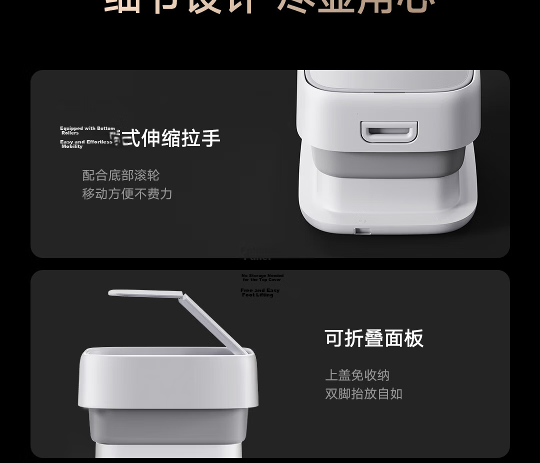 Mijia Xiaomi Automatic Temperature-Controlled Foot Soak Bucket with Airbag Massage Electric Foldable Foot Bath Basin Smart Sterilization Foot Bath Tub for Calf Soaking Birthday Gift for Mom 29