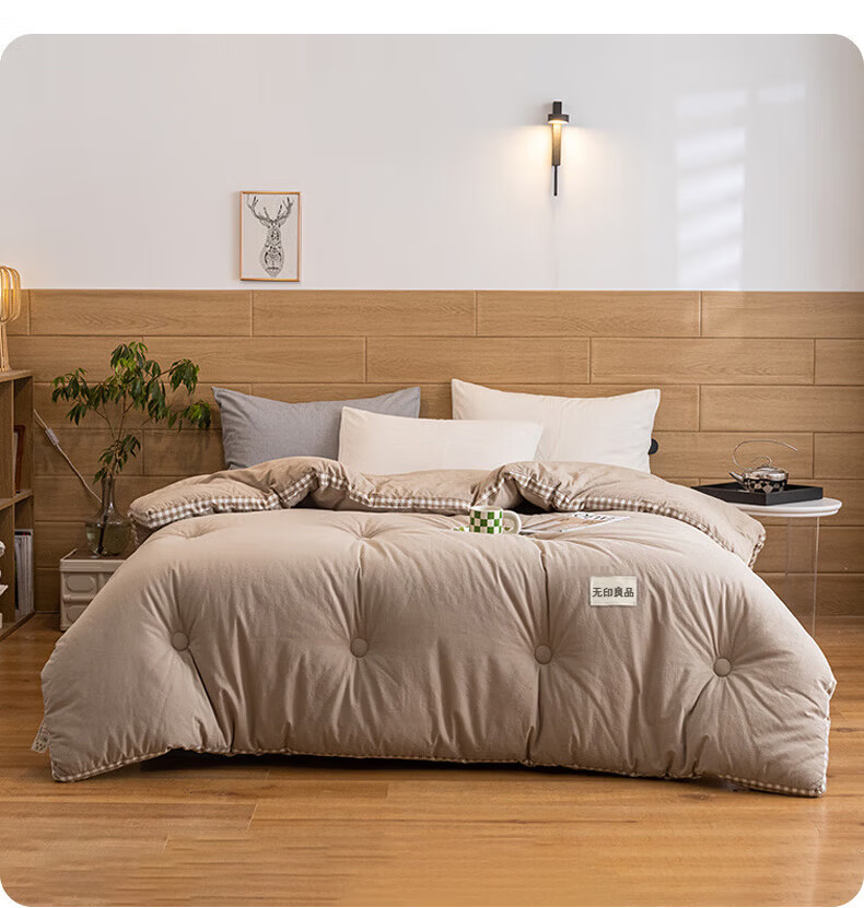 Wuyinliangpin Class A Xinjiang Cotton Quilt, Single Student Dormitory Spring And Autumn Comforter, Air Conditioning Quilt, Cotton Blanket, 5 Jin (2.5 Kg), 150*200cm 10