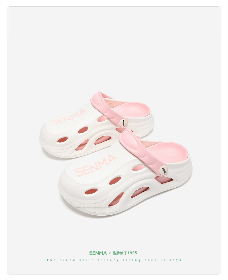 Semir Kids Summer Slippers Children's Hole Shoes Sports Outdoor Boys Beach Sandals Gray Size 35-36 19