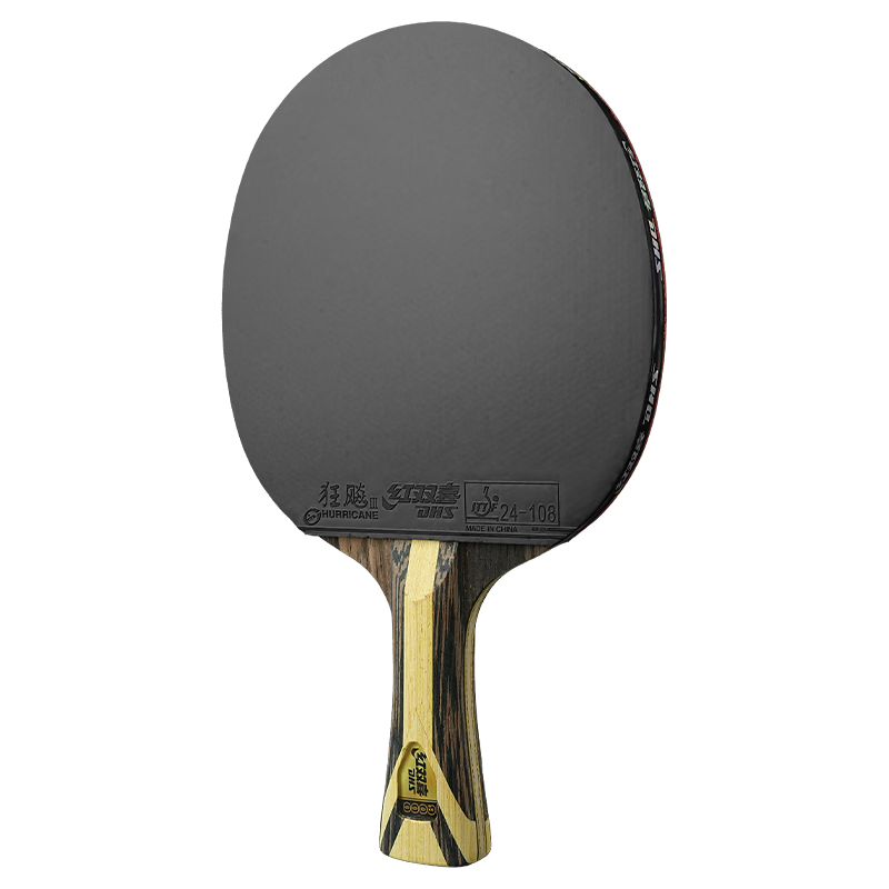 DHS Table Tennis Racket Double-Sided Inverted Rubber 5+2 AC Structure Professional Chen Meng Endorsed F9000 Horizontal Single Racket