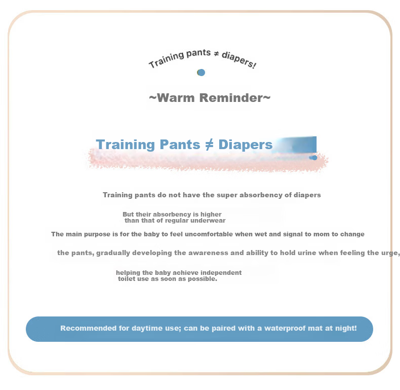 Babyprints Training Pants Kids Potty Training Underwear Unisex Waterproof Washable Upgraded Leak-Proof 1