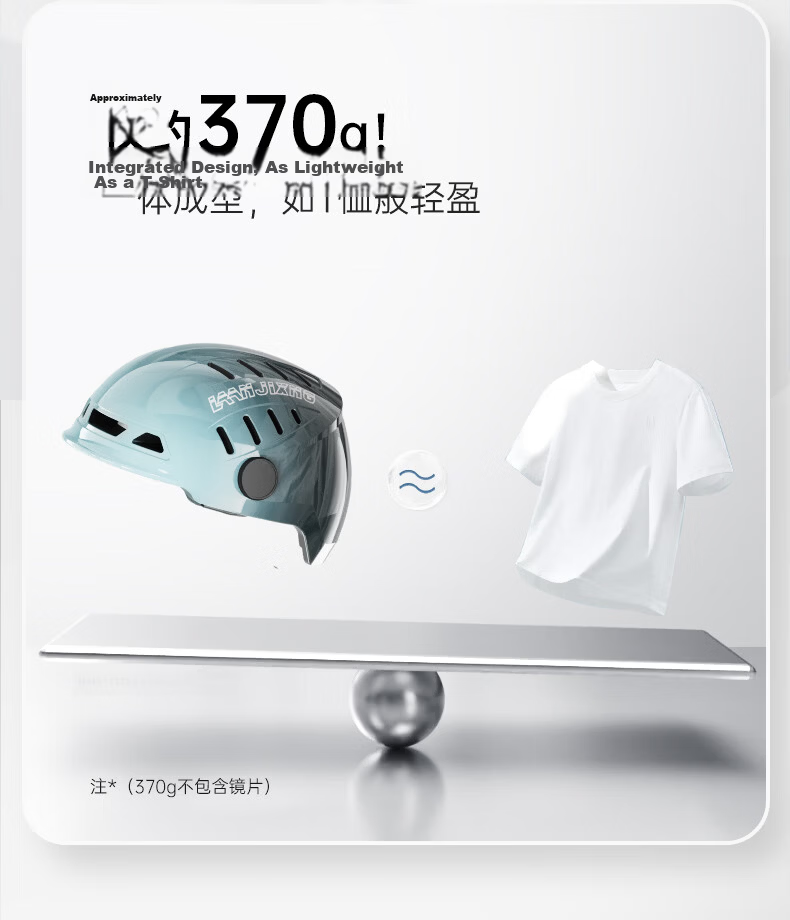 Blue Polaris Electric Bike Helmet Motorcycle Helmet Summer Riding Lightweight Half Helmet Large Air Duct Zero-Pressure Breathable Unisex Four-Season Commuter Helmet Breathable - Xiuyun Color 3