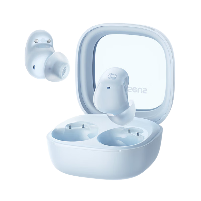 Baseus WM02s Bluetooth Earbuds 2026 Upgraded AI Sleep In-Ear True Wireless Earphones Low Latency Bluetooth 6.0 Physical Noise Cancellation for Apple Huawei Xiaomi