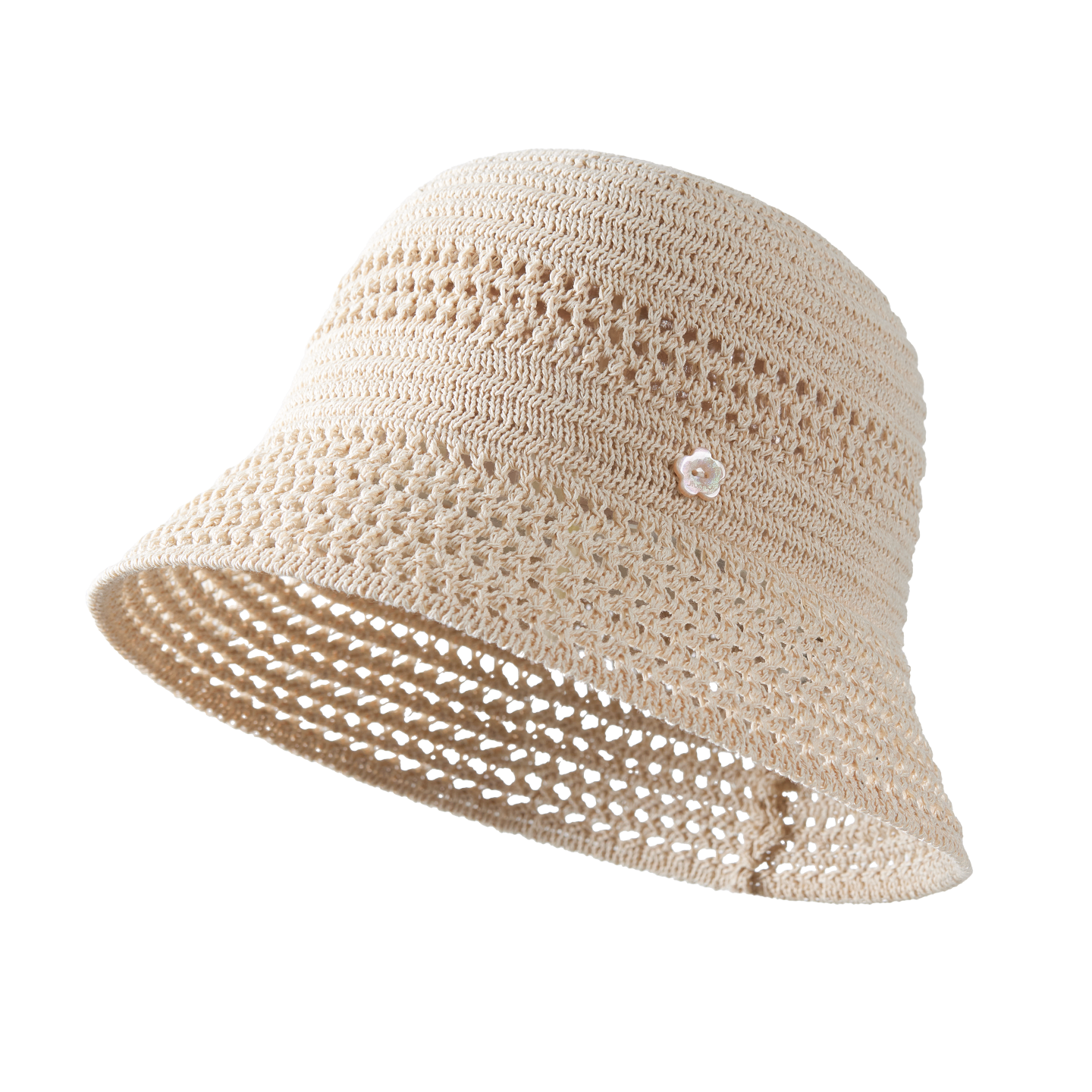 JIUMU Women's Linen Sun Hat Sunshade Fisherman Hat Cotton Cool Hat Summer Outdoor Face Covering Beach Vacation Hat