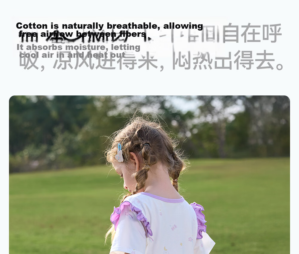 Betis Kids Homewear 2026 Summer New Thin Breathable Short Sleeve Nightdress Girls Pajamas Air Conditioning Dress with Lace 23