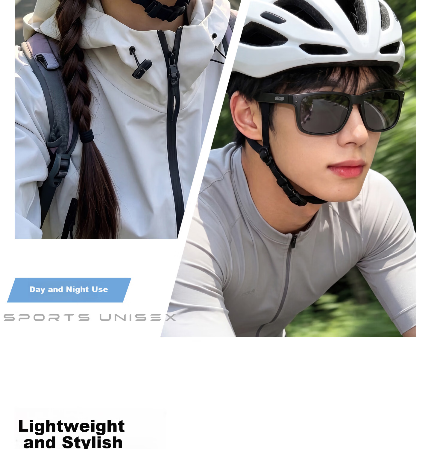 CAPONI Cycling Polarized Photochromic Sunglasses UV Protection Sports Mountain Running Day and Night Use 14