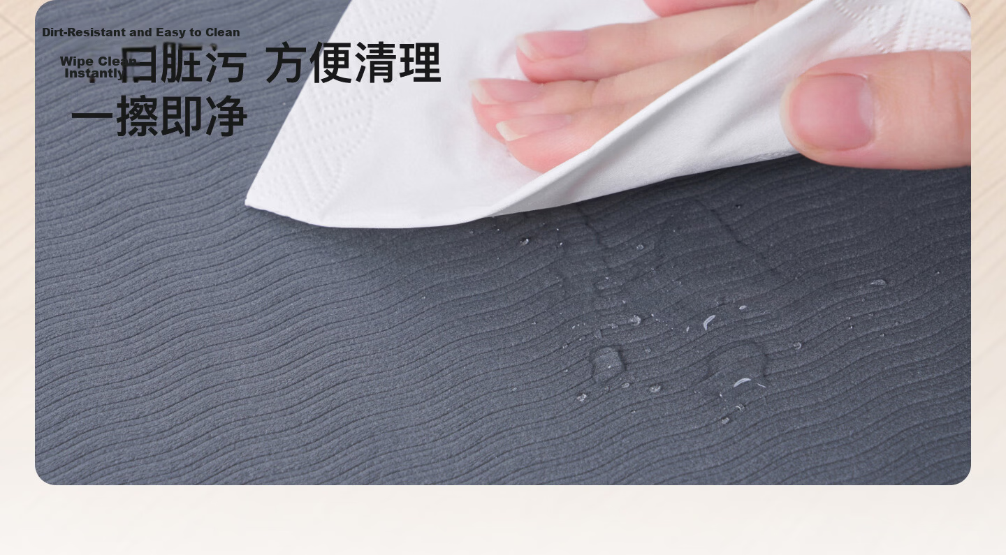 Keep Foldable Yoga Mat Non-Slip Thickened Widened Fitness Home Exercise Mat 7mm Mint Green 18