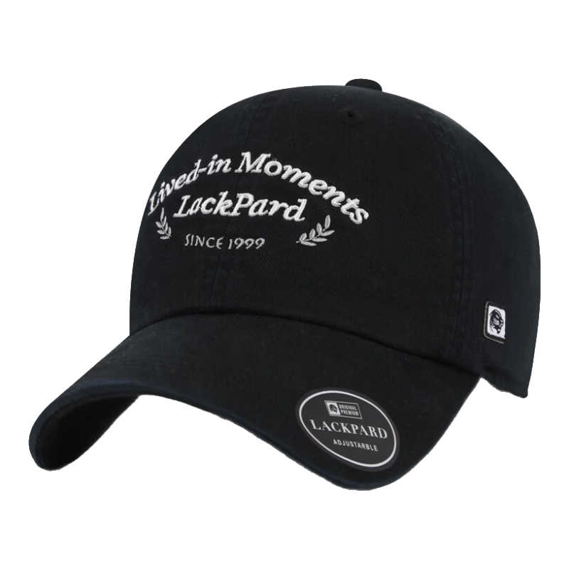 LACKPARD Women's Korean Style New Elastic Baseball Cap High-End Versatile Black Sunshade Hat