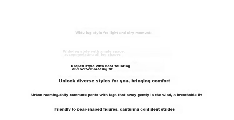 Demana [with Linen Lyocell] Summer Simple Commuter Draped Wide-Leg Pants Loose Slim Fit Versatile Women's Casual Trousers 6