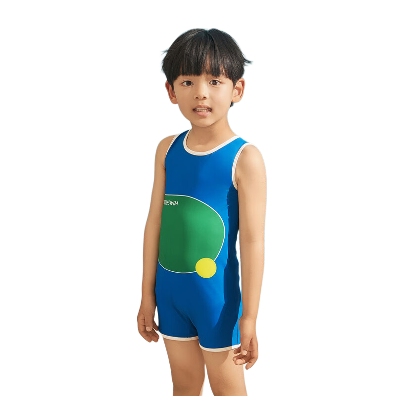 Adoreswim Boys' One-Piece Swimsuit with Sun Protection Swim Shorts, Children's Swimwear, 2024 New Style Boys' Set, Toddler Quick-Dry