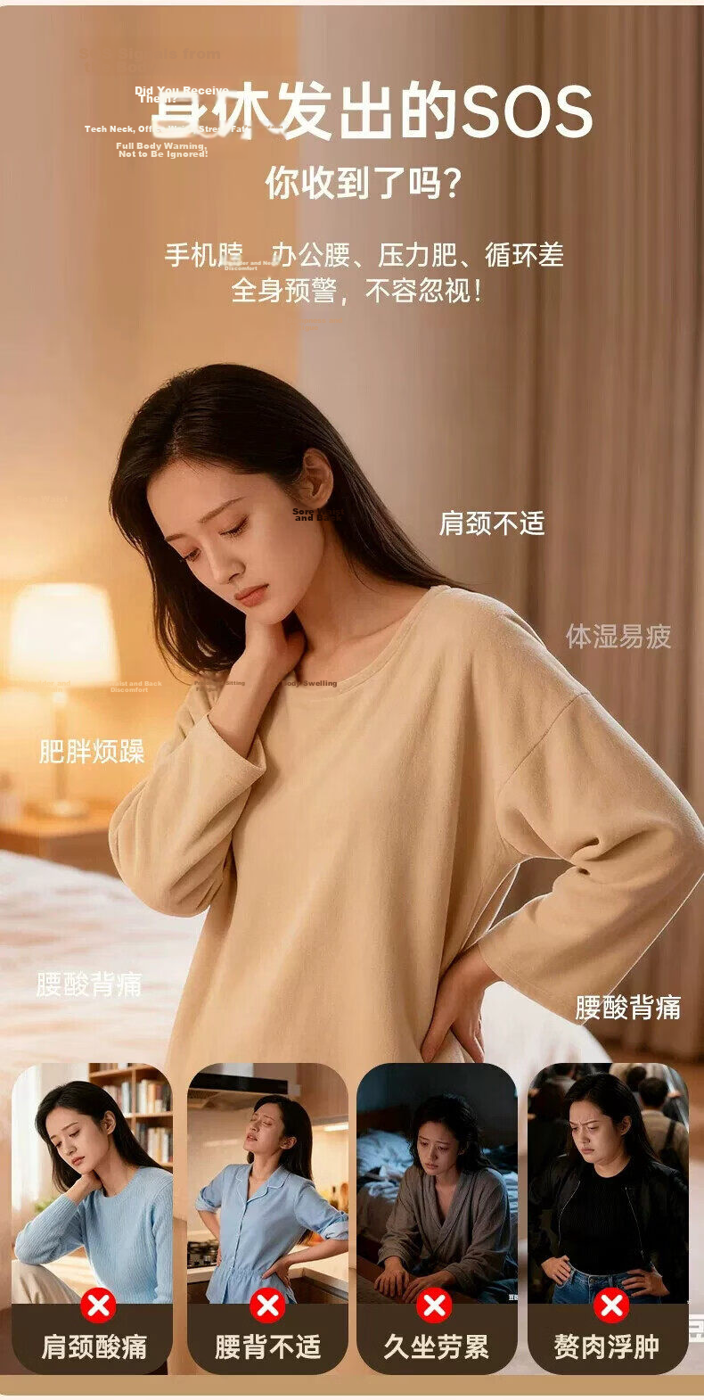 AUX Head Massager Meridian Therapy CF-G1 Meridian Comb Gift Box Electric Full Body Meridian Brush for Head Waist Shoulder Leg Neck Abdomen Massager Abdominal Kneading Device 520 Gift 7