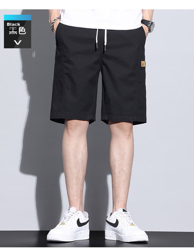 ROMON Men's Shorts 2026 Summer Loose Fit Five-Point Casual Sports Pants Father's Day Gift 18