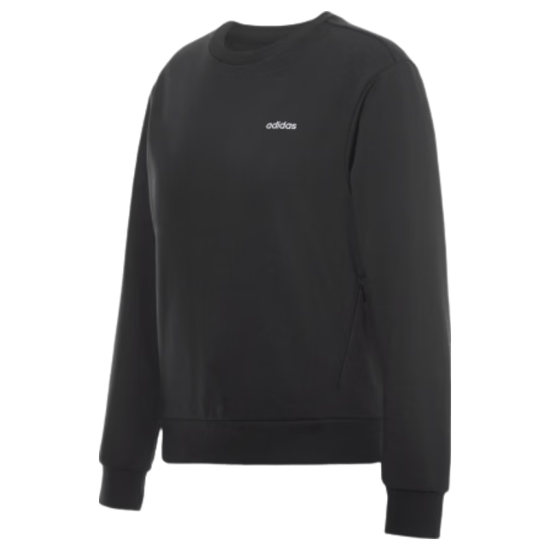 Adidas Women's Pullover Comfortable Trendy Fitness Knit Crewneck Sweatshirt JE3599