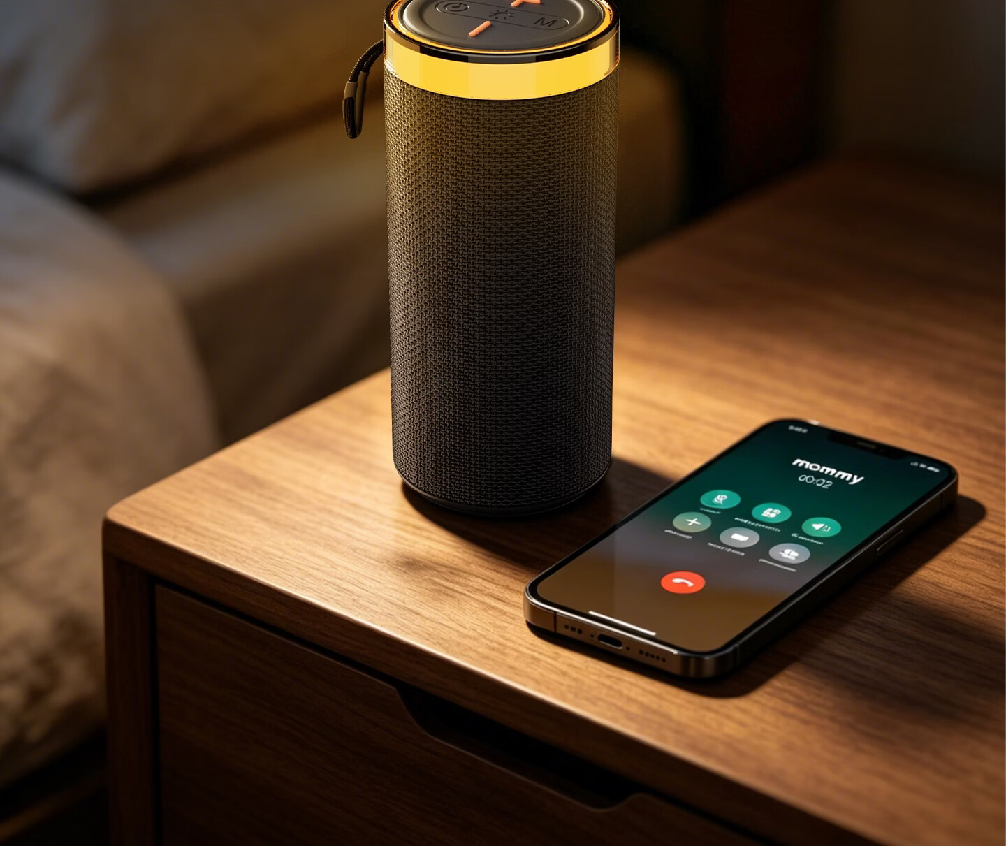HP Bluetooth Speaker Desktop Audio High Power Wireless Outdoor Portable Mini Speaker Long Battery Life Black 26