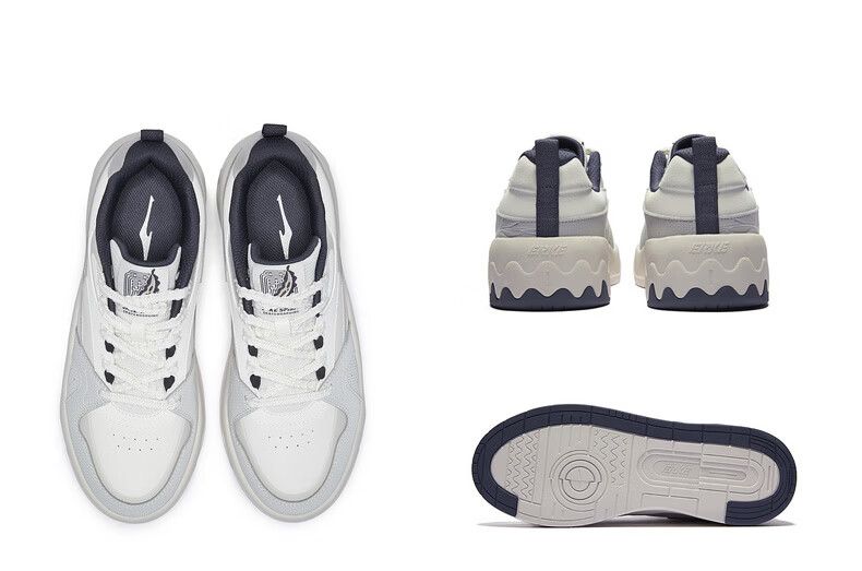 ERKE Men's Casual Sneakers Summer 2026 Breathable Versatile Sports Shoes | Bitter Melon 9