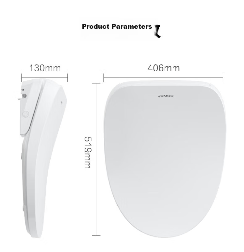 JOMOO Smart Toilet Seat Instant Heating Antibacterial Intelligent Cover with Drying and Heating Fully Automatic Bidet ZS021-S1 27