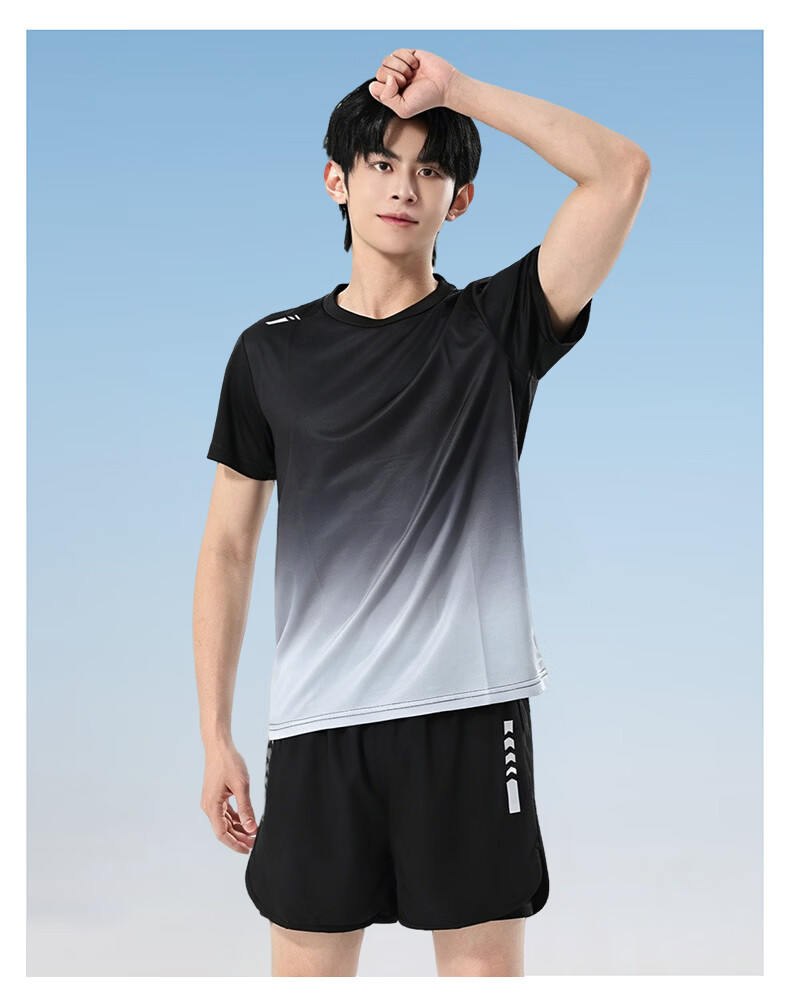 VICTORIATOURIST Women's Sports Set: Quick-Dry Running Shirt, Basketball And Badminton Outfit, Summer Sports Shorts, T-Shirt, Yoga And Fitness Wear 18