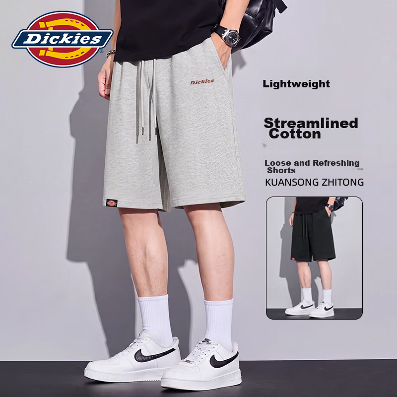 Dickies American Vintage Casual Straight-Leg Shorts Men 2026 Summer New Simple Comfortable Loose Breathable Durable Knee-Length Pants