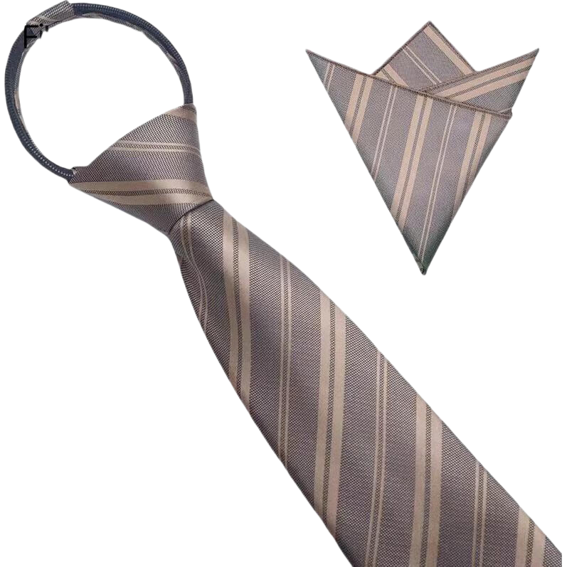 FitonTon Wedding Banquet Men's Pre-Tied Necktie, 8cm, Gift for Boyfriend, Valentine's Day And New Year Present, Gift Box Packaging
