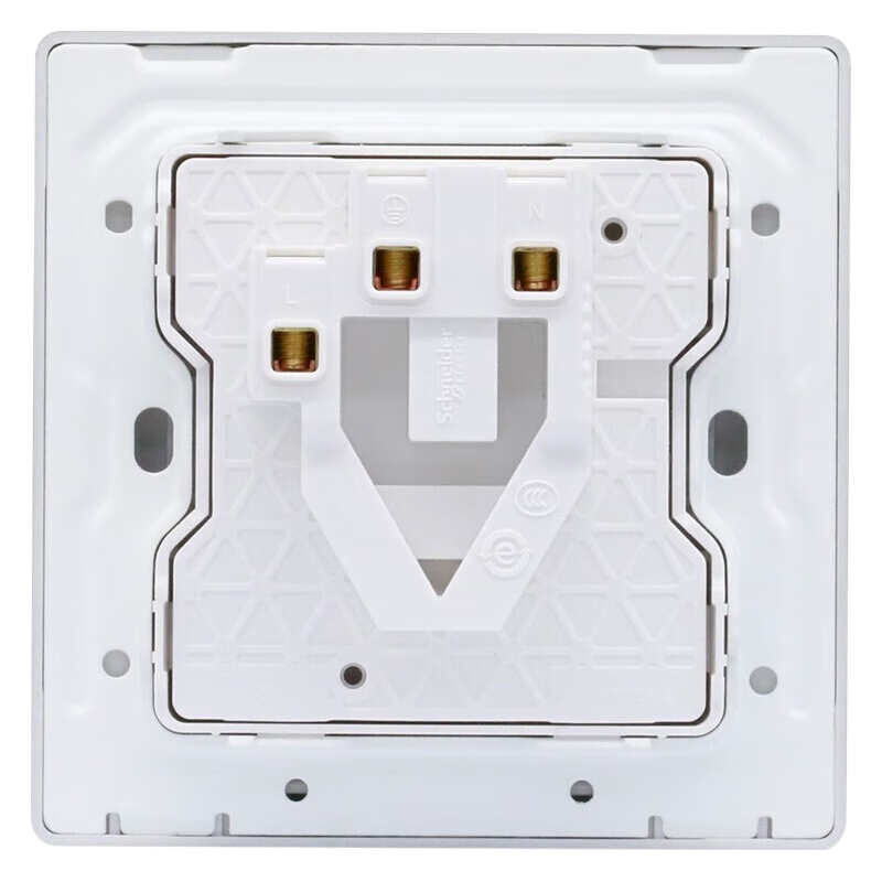 Schneider 16A Air Conditioner Socket, Three-Hole, 86-Type Concealed Installation, Specially Designed for Air Conditioning, High-Power Safe Overload Protectio