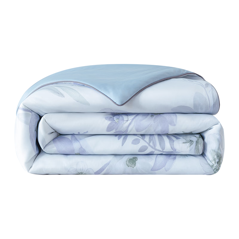 Grace Class A Ice Silk Summer Quilt, Cooling Sensation Value 0.21, Cool Silk Air Conditioning Quilt, Machine Washable Thin Quilt, 200*230cm