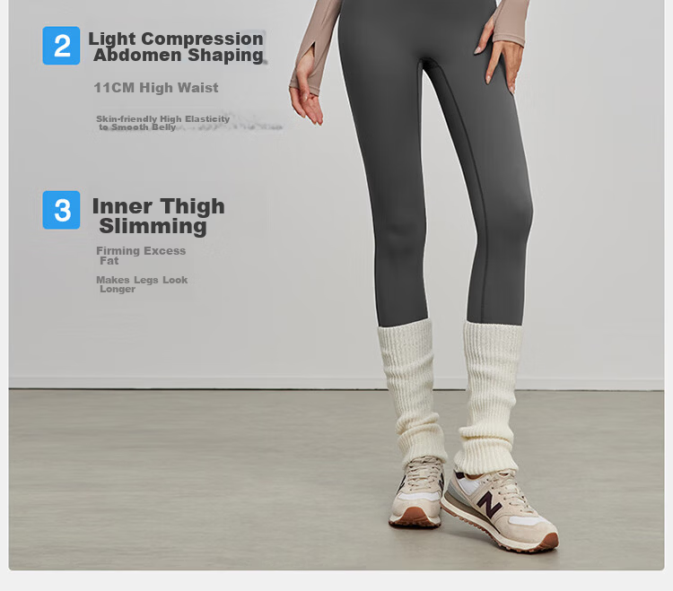 Free Style Bare Feeling Yoga Pants for Women Summer High-End Professional Tight High Waist Butt Lift Stretch Quick-Dry Sports Fitness Pants 4