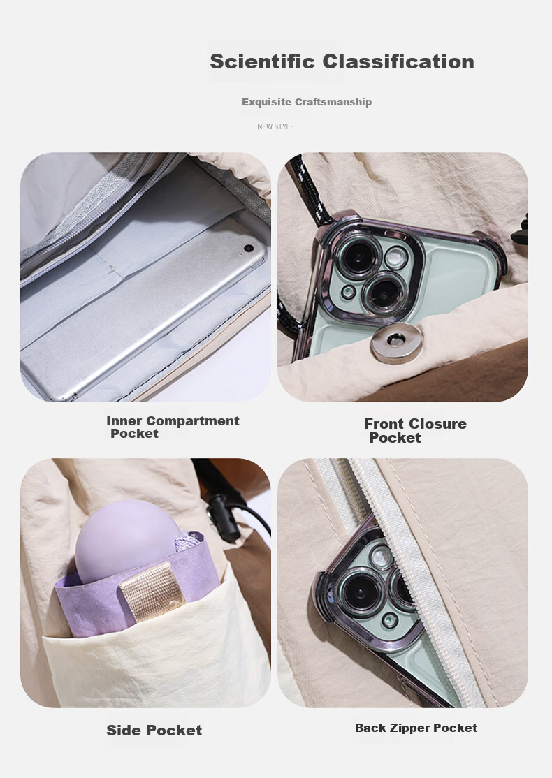 40,000km Hiking Backpack Double Shoulder Bag High-Value Lightweight Multifunctional Large Capacity Laptop Bag Daily Backpack for College Students 6