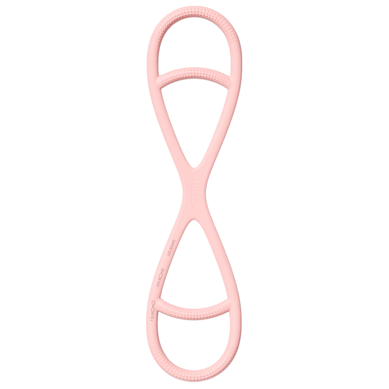 Yottoy 8-Character Pull-Up Bar for Women's Back Opening, Stretching Elastic Band, Home Resistance Rope, Fitness Yoga Back Training Tool