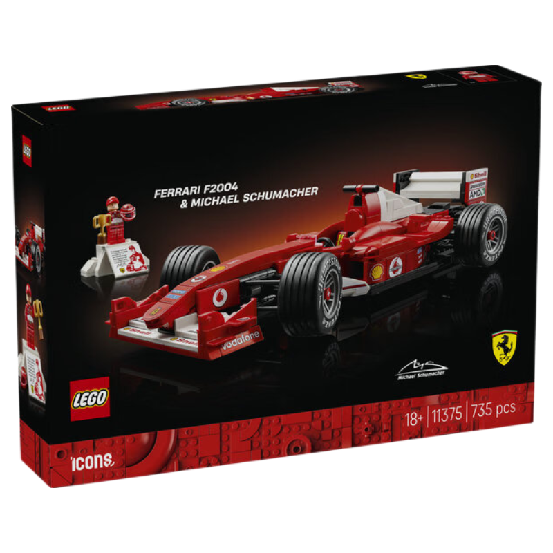 LEGO 11375 Ferrari F2004 with Michael Schumacher
