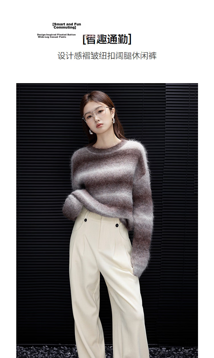 Demana "Cloud Warmth" 25 Winter Smart Warm Corduroy Wide-Leg Slimming Casual Pants for Women Premium Feel 5