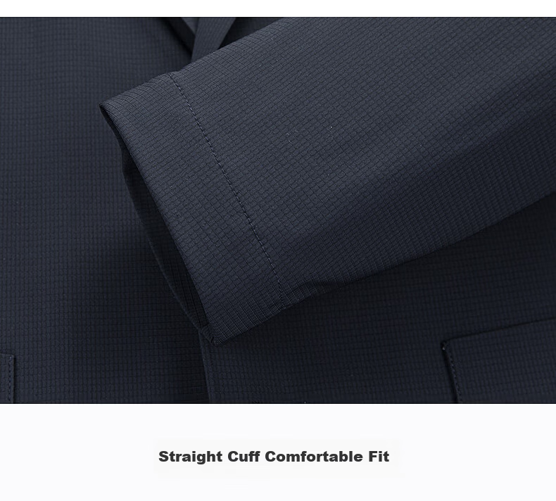 ROMON Ice Silk Sun Protection Men's Waffle Pattern Summer Business Youth High-End Single-Breasted Cooling Suit Jacket JD Self-Operated 29